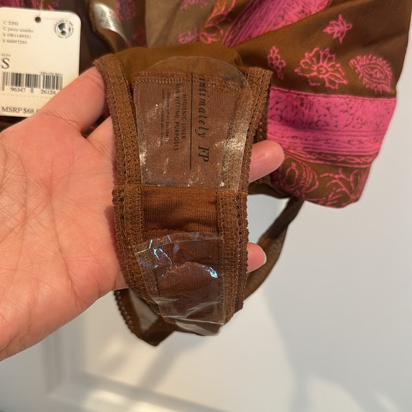 BNWT Free People Backless Halter Thong Bodysuit, sz Small - Picture 4 of 6